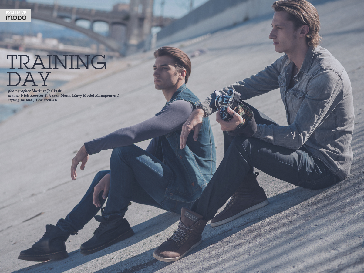 Fashion Editorial 6th Street Bridge 